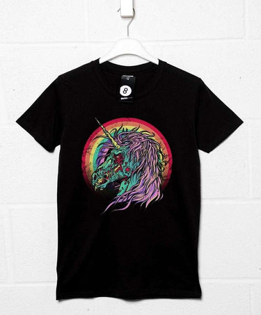 Zombie Unicorn T-Shirt For Men 8Ball